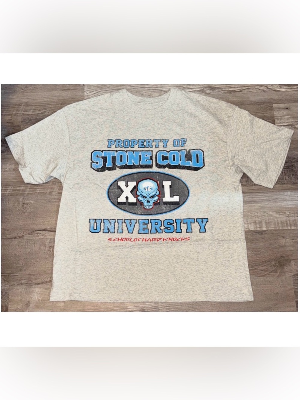 NWT Men's WWE Stone Cold Alum Boxy Tee Size XL